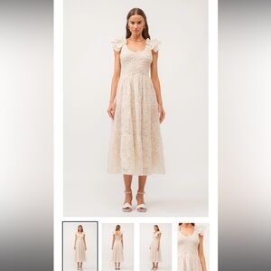 Boutique bridal or shower dress